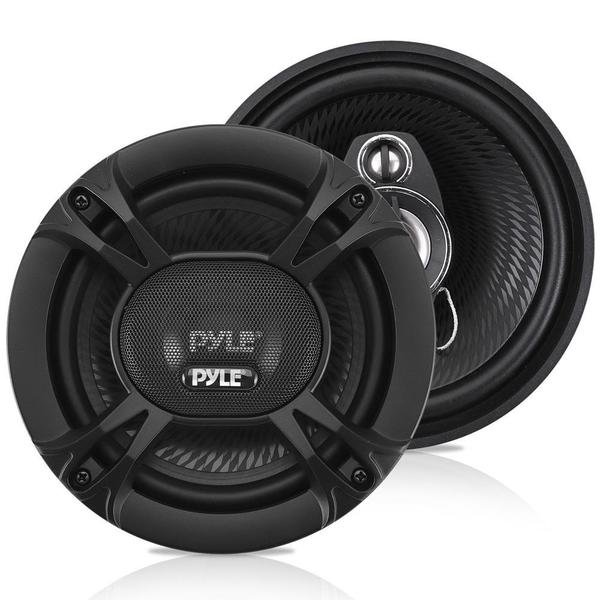 Pyle One Pair 6.5" 3Way Triaxial PL613BK